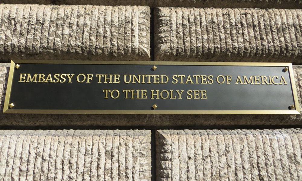 The U.S. Embassy to the Holy See in Rome (U.S. Embassy to the Holy See) The U.S. Embassy to the Holy See in Rome (U.S. Embassy to the Holy See)